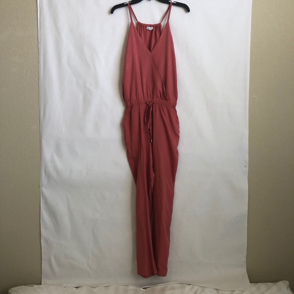 Splendid Pants - Splendid Rose V Neck Jumpsuit